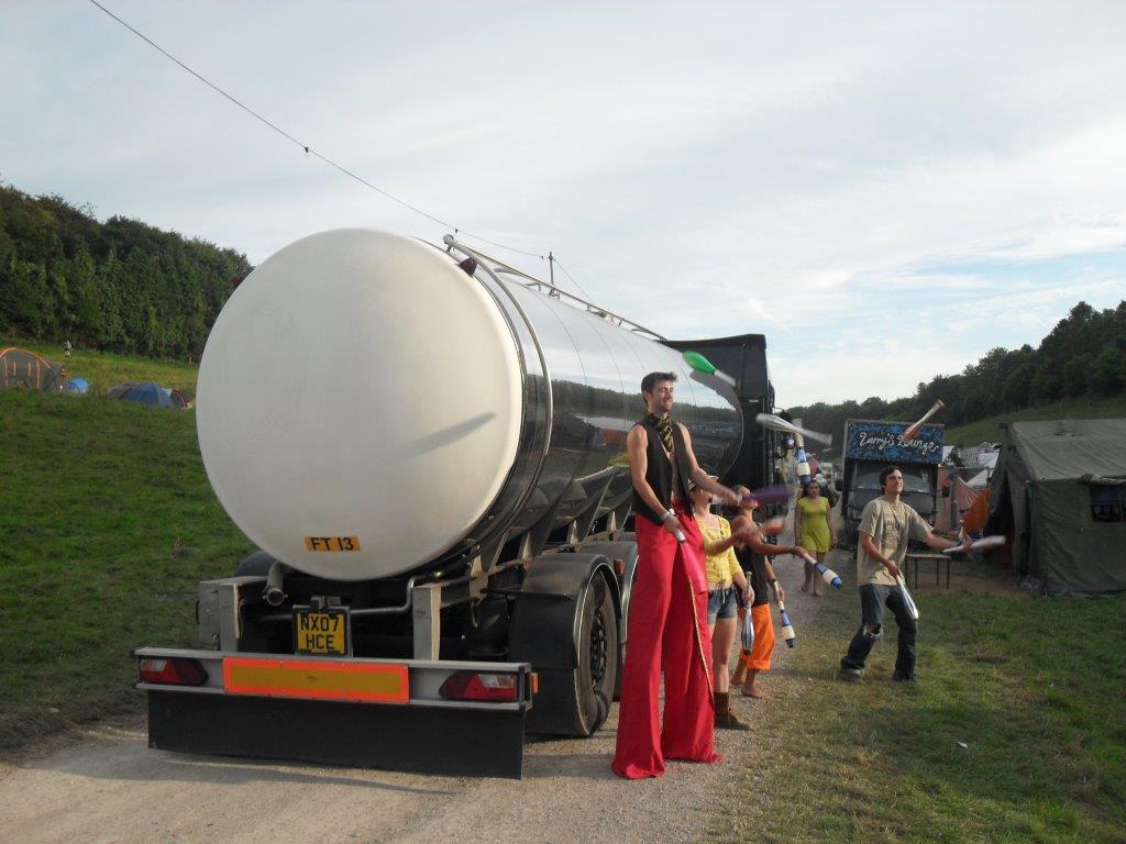 Water Tanker at Festival