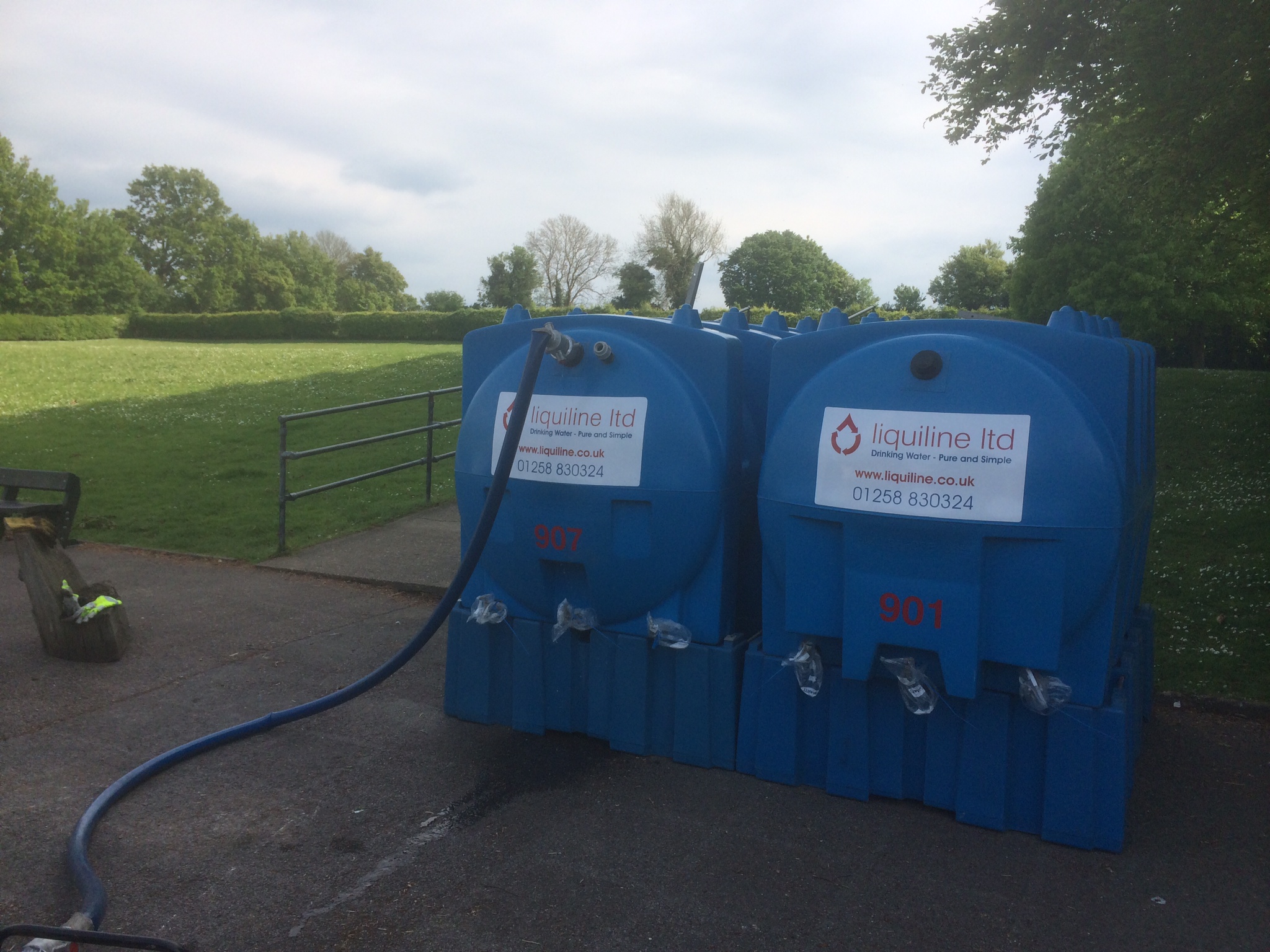 Filling 2000 litre Tanks